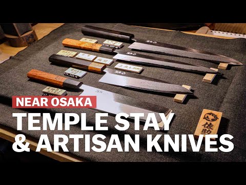 Temple life and knifemaking near Osaka | A trip to Koyasan and Sakai
