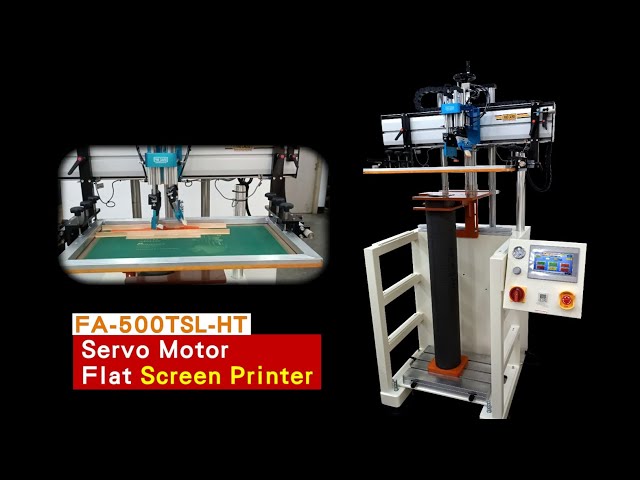 Heightened Screen Printing Machine/Servo Motor Flat Screen Printer-FA-500TSL-HT