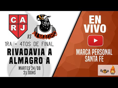 Rivadavia Jrs A vs Almagro A - 4tos de final - Torneo Apertura 2021