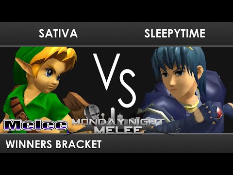 MNM 350 - Winners Bracket - Sativa (Young Link) VS Sleepytime (Marth) - SSBM Melee
