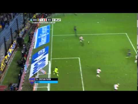 Gol de Pavón  Boca 1   River 0  Fecha 11  Primera División 2015