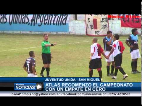 Primera "D" fecha 20: Juventud Unida 0 Atlas 0