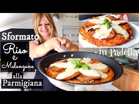 RISO E MELANZANE ALLA PARMIGIANA in Padella WITHOUT OVEN
