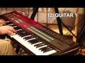 Yamaha DX7 - the 32 classic factory patches 