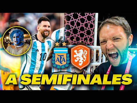 🇦🇷 SPANISH FAN in ARGENTINA 2 NETHERLANDS 2 *penalties