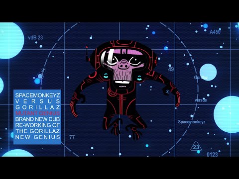 Gorillaz vs Spacemonkeyz - Mutant Genius (Visualiser)