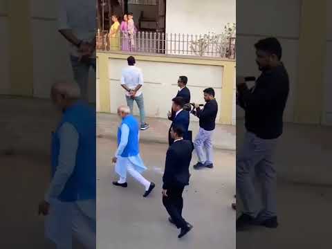 Grand entry of PM Narendra Modi❣️❣️🥀🥀💯💯 #pmmodi #shorts