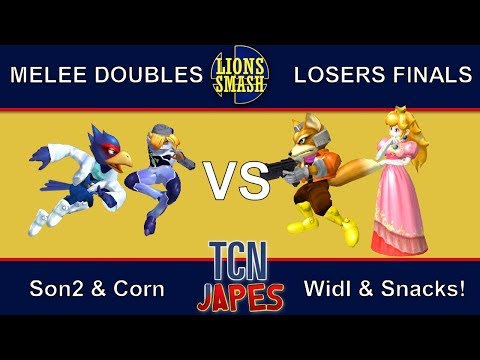 TCNJapes 2 SSBM Doubles - Widl/Snacks! vs. Son2/Corn - Losers Finals