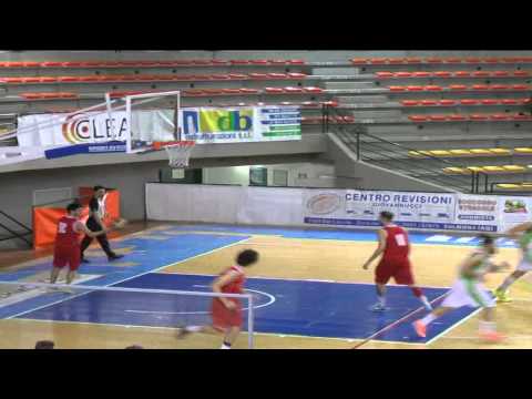 ONDA TG 23.02.2015 - B C A SULMONA   PENTA BASKET TERAMO 62 A 49