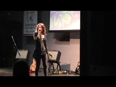Barei, singing "Say Yay" in Rīga, Latvia. 2 April 2016 Eurovision PreParty