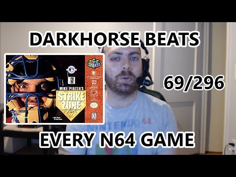 Mike Piazza's Strike Zone - Darkhorse Beats EVERY N64 Game - The Great N64 Challenge