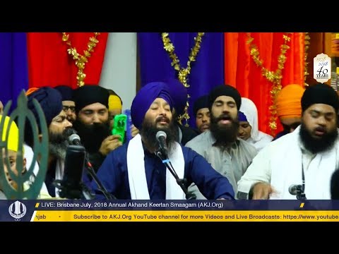 014 Brisbane July 2018 - Thursday Evening - Bhai Jagpal Singh Jee Kanpur