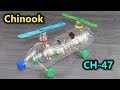 How To Make CH 47 Chinook Electric Helicopter Life Hack Tricks