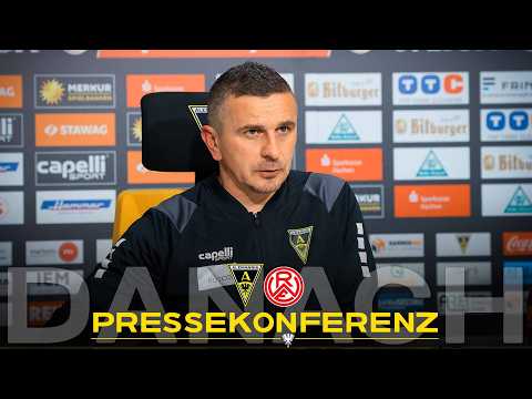 Press conference after Alemannia Aachen - Rot-Weiss Essen