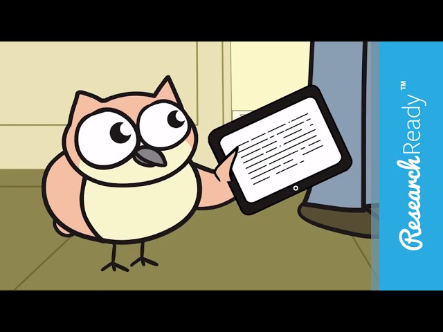Finding Credible Sources for Your Research Paper