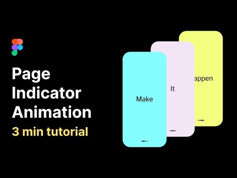 Page Indicator Animation in Figma
