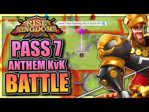 Pass 7 KvK Battles in Rise of Kingdoms [Heroic Anthem KvK on my Restart Project]