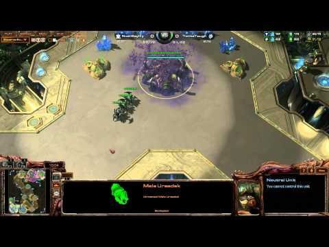 Starcraft 2 HoTs 1v1 TonkaTough Vs  NverSayDy