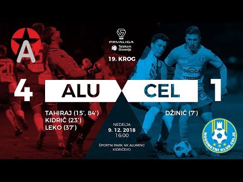 19.krog: Aluminij - Celje 4:1 ; Prva liga Telekom Slovenije 2018/2019