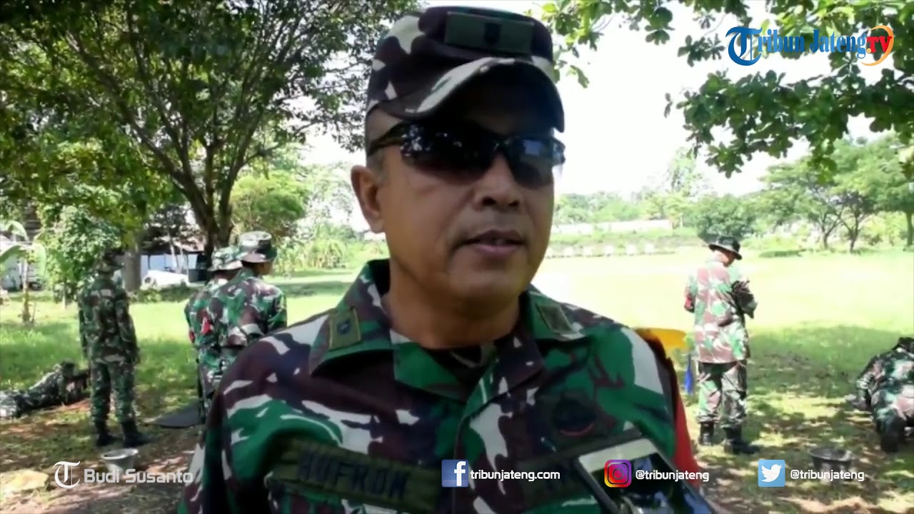 Kodim 0710 Pekalongan Adakan Latihan Menembak di Lapangan 