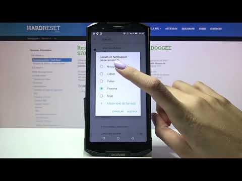 Cómo cambiar el tono de llamadas en DOOGEE S70 - cambiar tonos