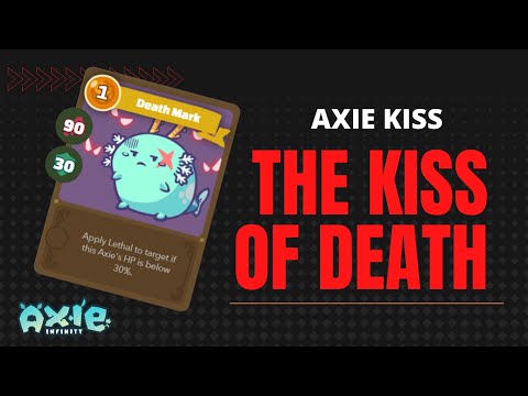 Death Mark Card on My Backline Aqua!! | Axie Infinity