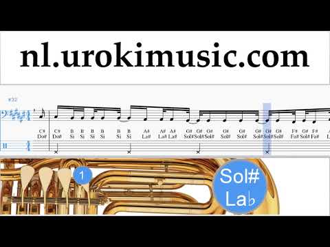 Tuba Leren Spelen Ozuna x Romeo Santos - El Farsante Remix Tablatura um-i799
