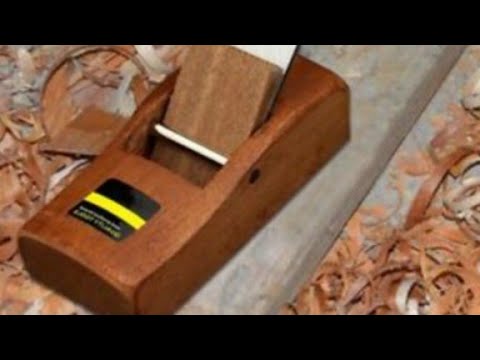 Mini Hobel selber bauen aus Holz