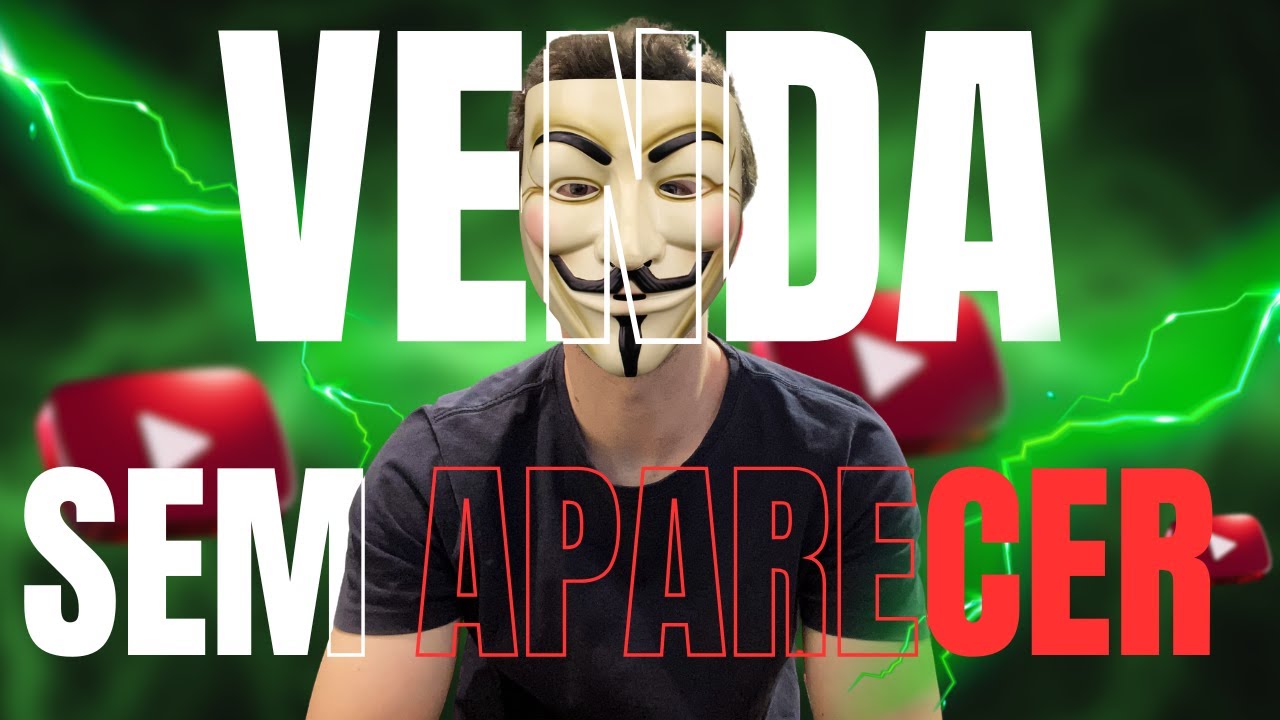 [COMECE HOJE] Como VENDER no YOUTUBE SEM APARECER
