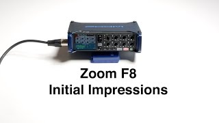 Video thumbnail for Zoom F8 Initial Impressions: Audio Recorder for Enthusiast Filmmakers by Curtis Judd