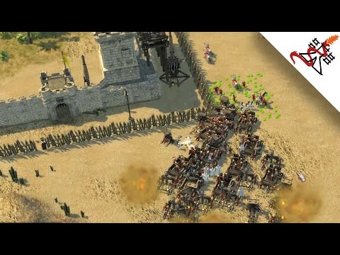 Stronghold Crusader 2 - 4P Unleash the Madness | Multiplayer Gameplay