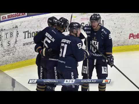 Sundsvall Hockey - Kiruna AIF Highlights