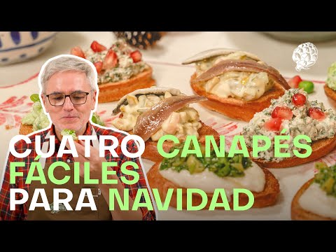 Cuatro recetas de canapés fríos para Navidad | EL COMIDISTA