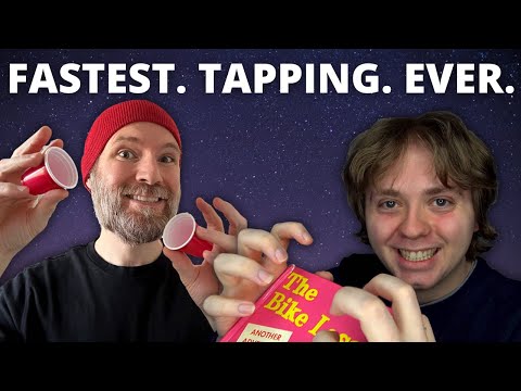ASMR World Record Speed Tapping Collab - featuring @TwoHandsASMR!