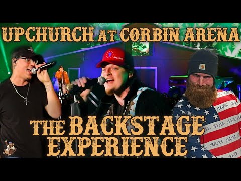 UPCHURCH AT CORBIN ARENA 2022: THE BACKSTAGE EXPERIENCE + FULL CONCERT!!! (CM40 Vlog)
