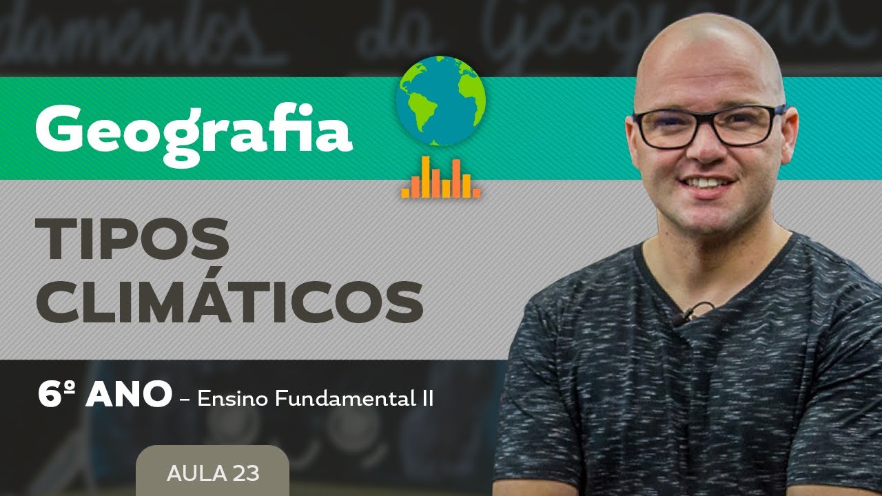 Tipos Climáticos – Geografia – 6º ano – Ensino Fundamental