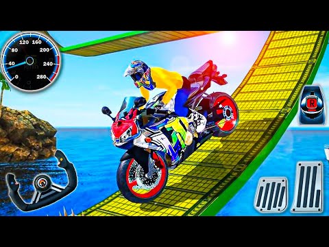 Extreme Motocross Drive - Mega Ramp Bike Racing Simulator 3D - Android GamePlay