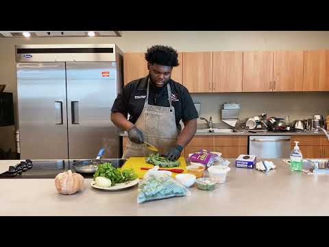 Chef Jeremy teaches us how to make Caribbean Callaloo Soup!