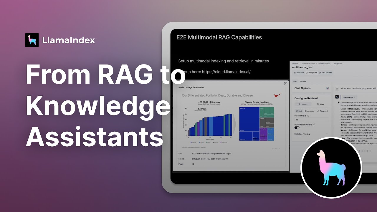 From RAG to Knowledge Assistants