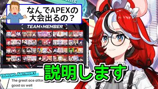 ハコスがどうしてもAPEXの大会に出たかった理由【ホロライブ切り抜き / 英語解説】