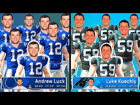 A Team Of Andrew Luck's And Luke Kuechly's