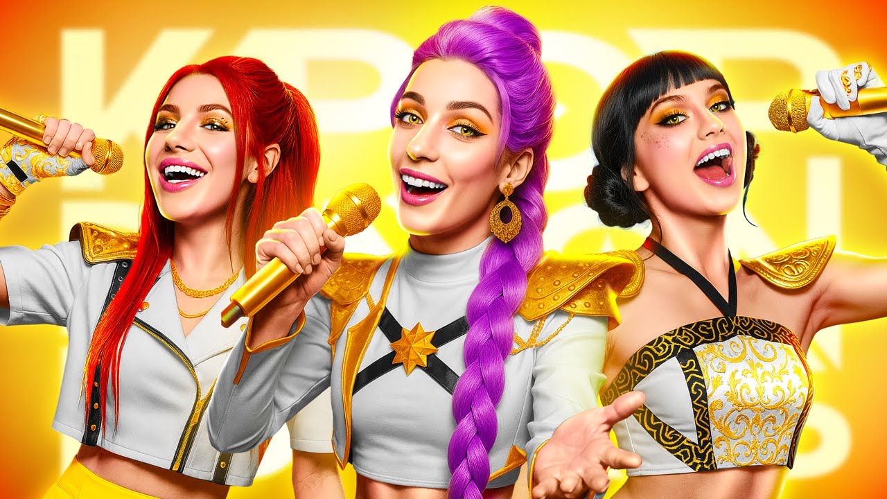 ルミはデーモンじゃない | ゴールデンハントリックスアイドルに成長 | K-POPデーモンハンターメイクオーバー