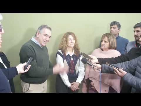 El Intendente de Colonia Guillermo Rodríguez visitó Tarariras y se reunió con la Alcaldesa