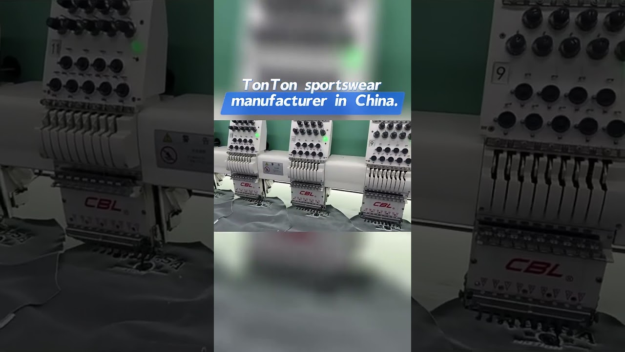 Professional embroidery process