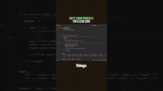 This is the MOST important coding principle.