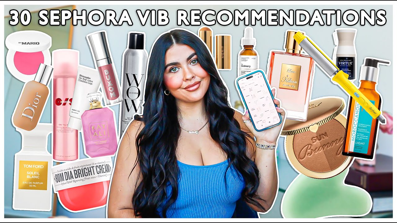 30 SEPHORA VIB SALE RECOMMENDATIONS! (MAKEUP, SKINCARE, HAIR, BODY, AND PERFUME) *FALL 2022*
