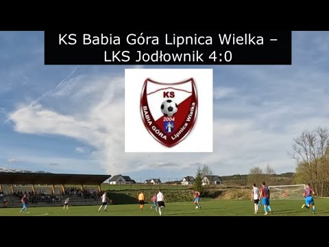 KS Babia Góra Lipnica Wielka – LKS Jodłownik 4:0 (2:0) (połowa druga)