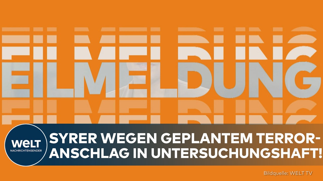 HAMBURG: Terrorverdacht! Syrer soll Anschlag auf Einkaufszentrum geplant haben!