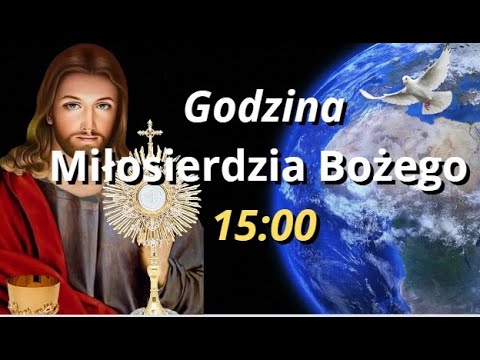 MODLITWA GODZINA MIŁOSIERDZIA BOŻEGO ❤️🌹❤️ 15:00 JEZU UFAM TOBIE ❤️🌹❤️ BŁOGOSŁAWIEŃSTWO