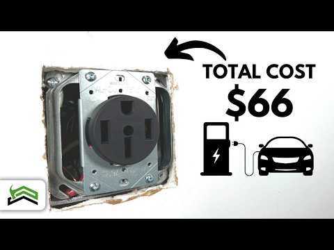 Quick and Easy DIY 240V Outlet Install | 50 Amp NEMA 14-50